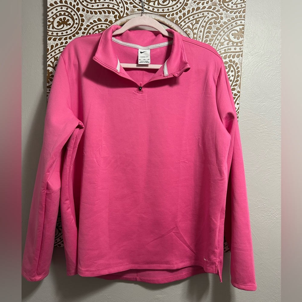 Nike Therma-Fit Pink Pullover